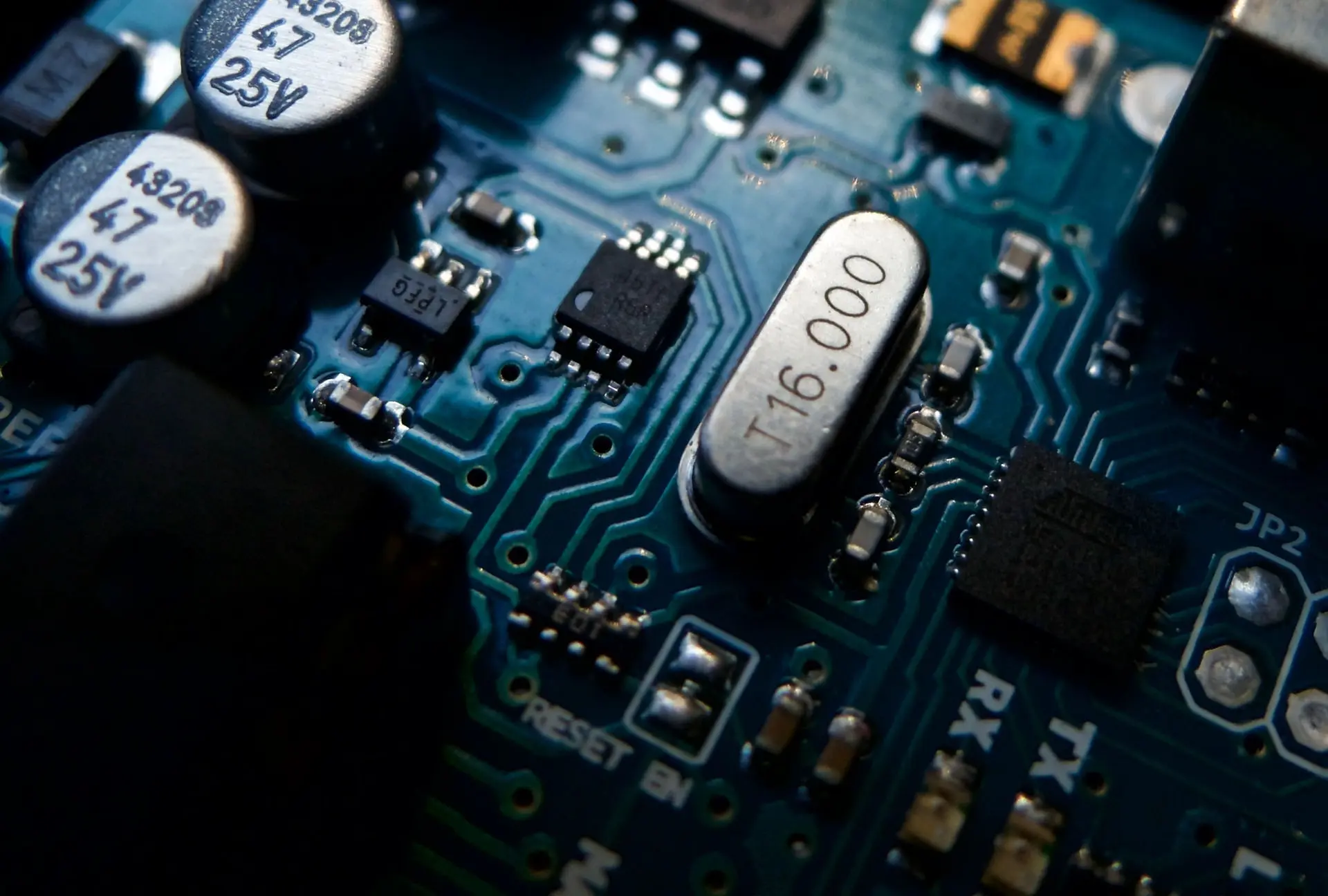 Photo of circuit board